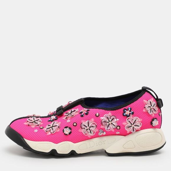 Dior Pink Mesh Embellished Fusion Slip On Sneakers Size 37,New Products : American Fashion Style Bags On Sale